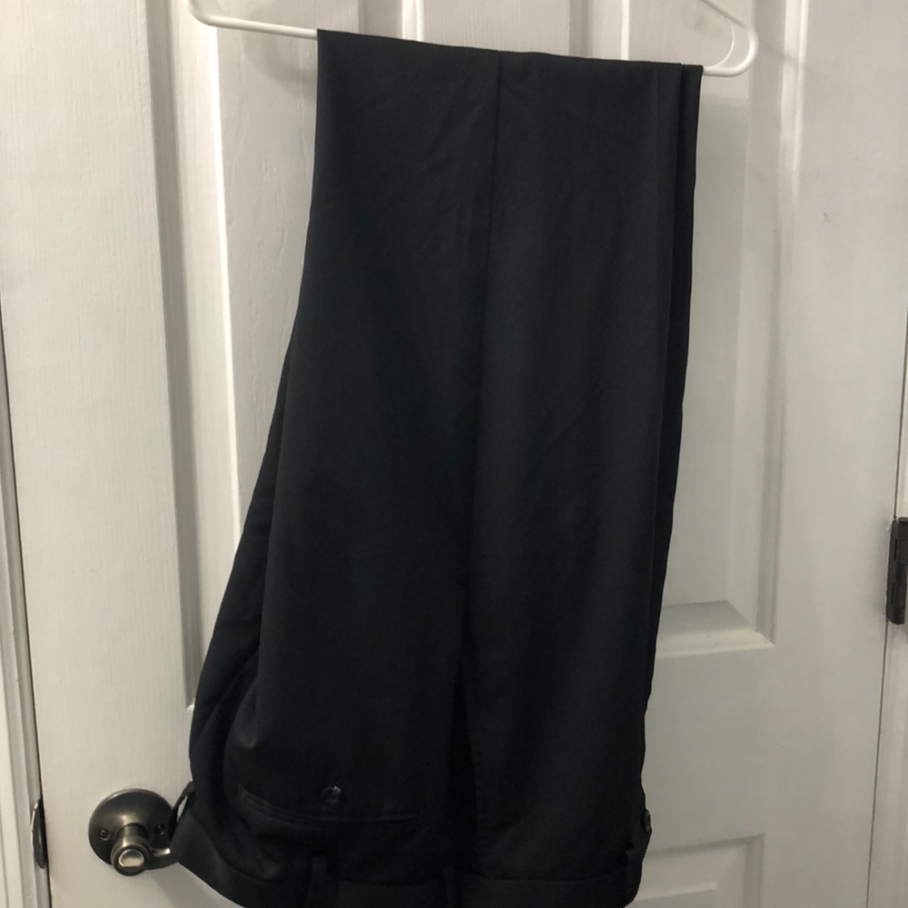 Men’s black dress pants